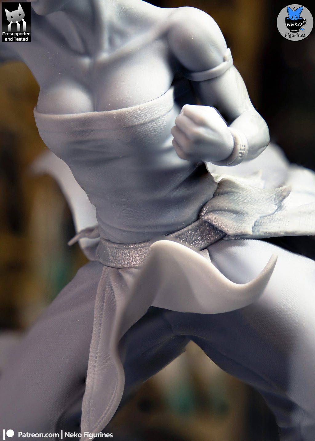 Granite Fist Warden | 1/7 Unpainted Resin Kit Model