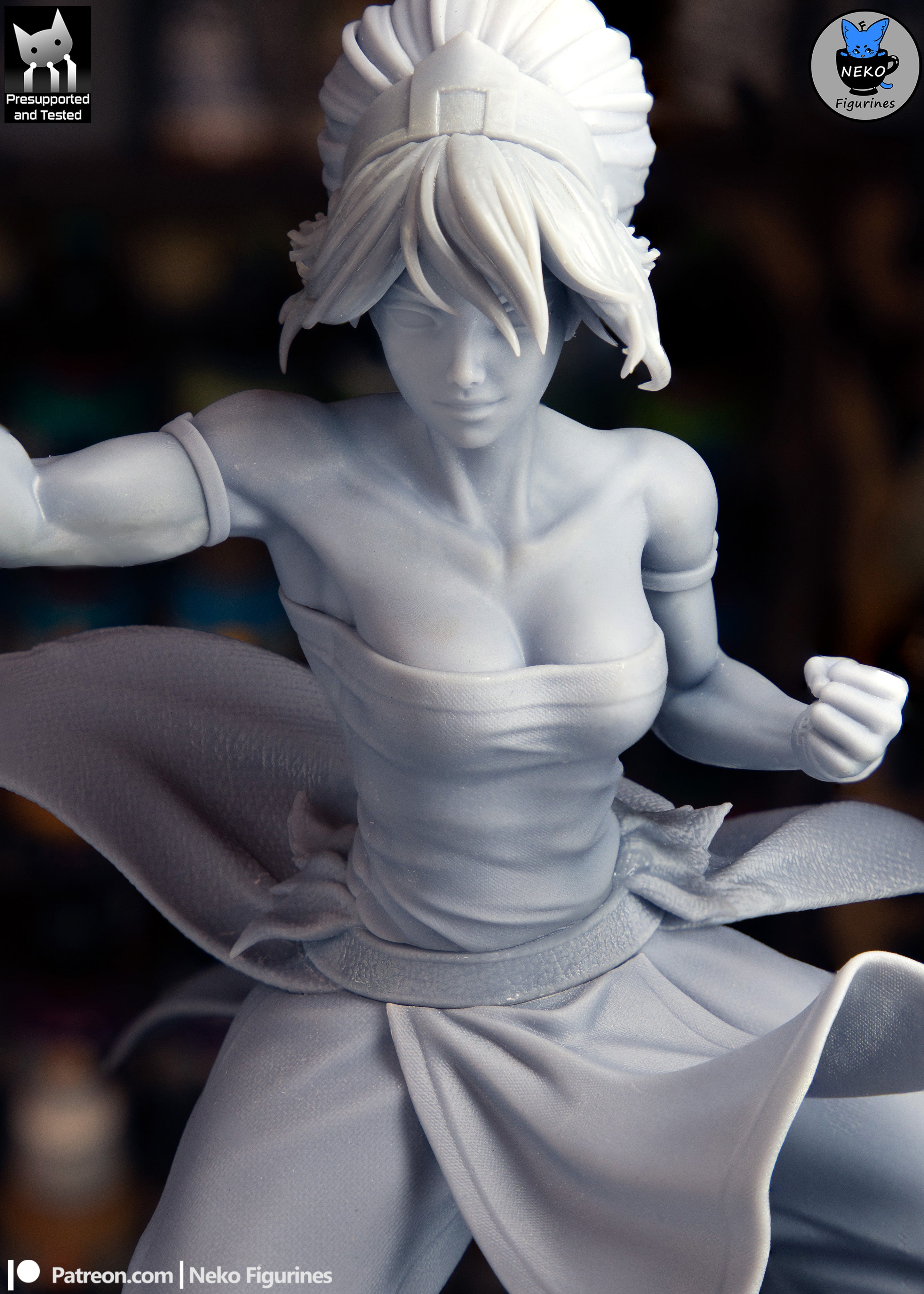 Granite Fist Warden | 1/7 Unpainted Resin Kit Model