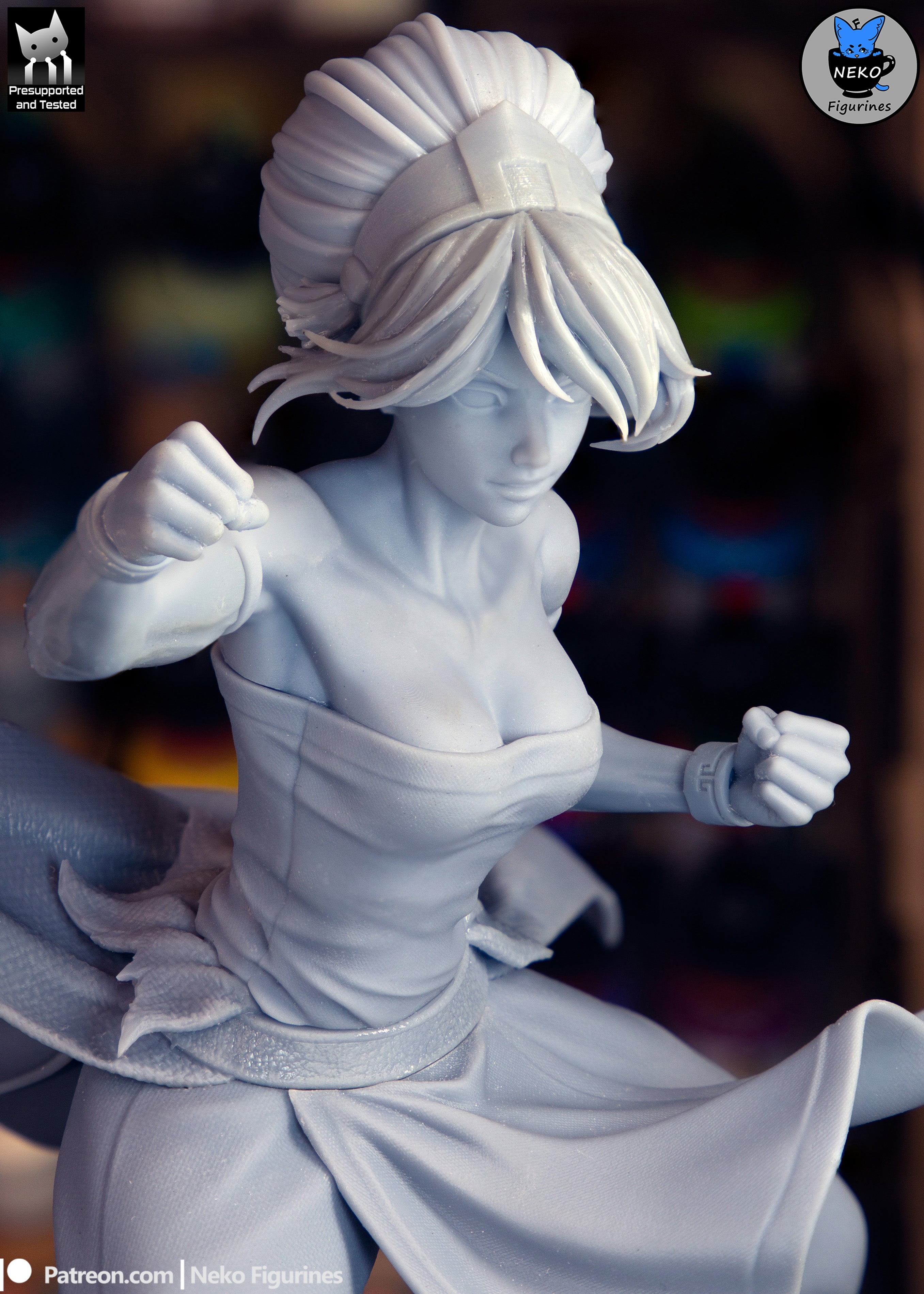 Granite Fist Warden | 1/7 Unpainted Resin Kit Model