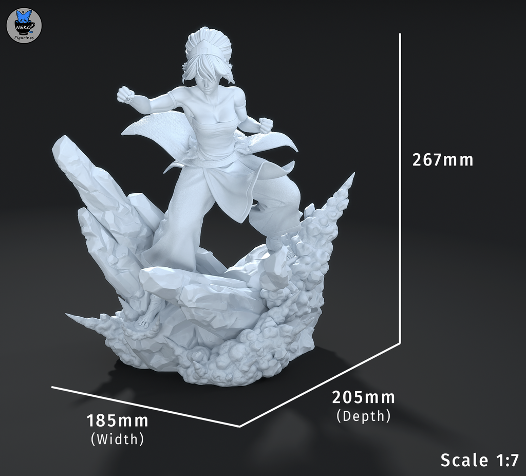 Granite Fist Warden | 1/7 Unpainted Resin Kit Model