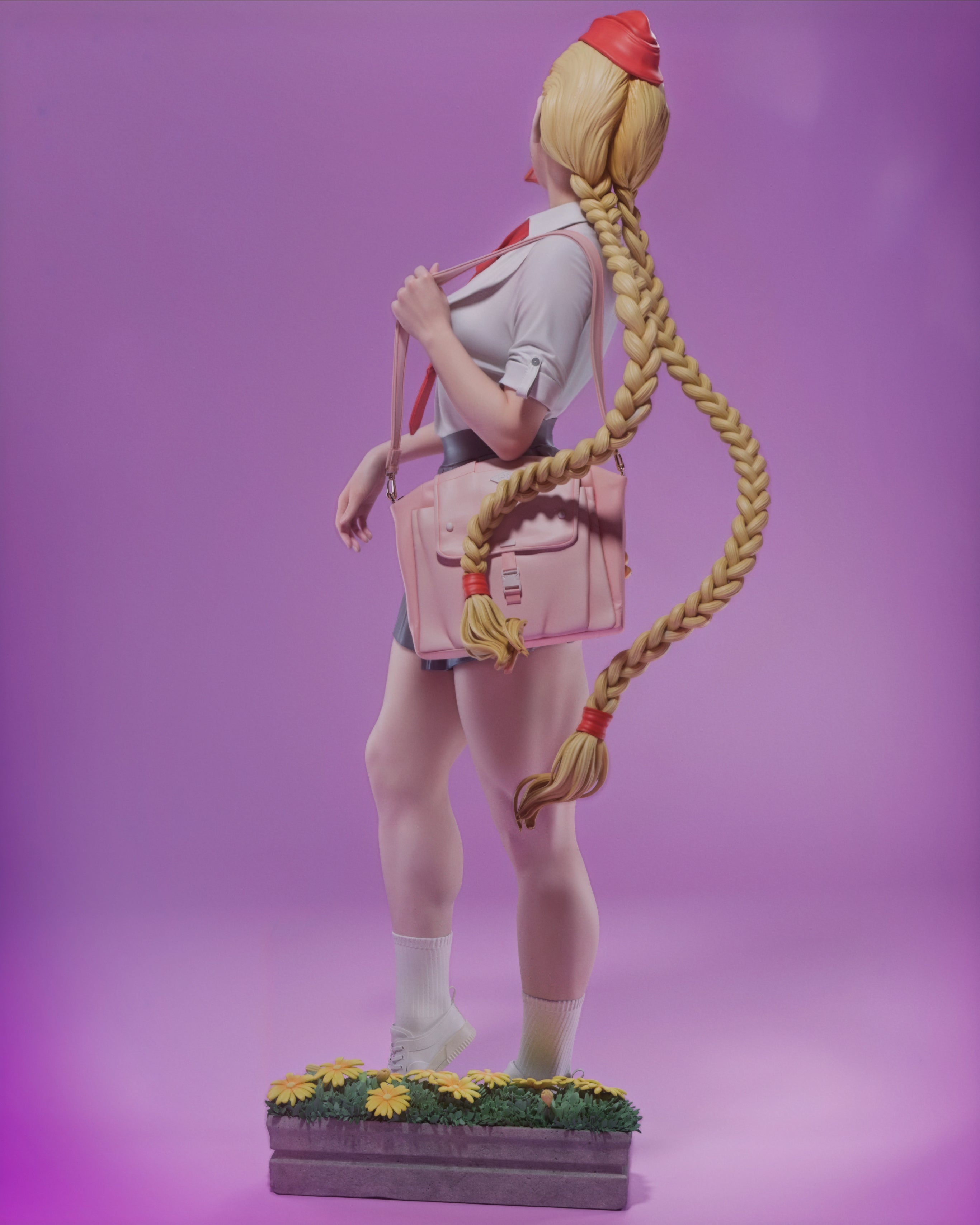 Braided Blossom Warden | 1/6 Unpainted Resin Kit Model