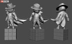 Shadowveil Enforcer | Chibi Unpainted Resin Kit Model