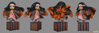 Crimson Veil Mute Sprite | Chibi Unpainted Resin Kit Model