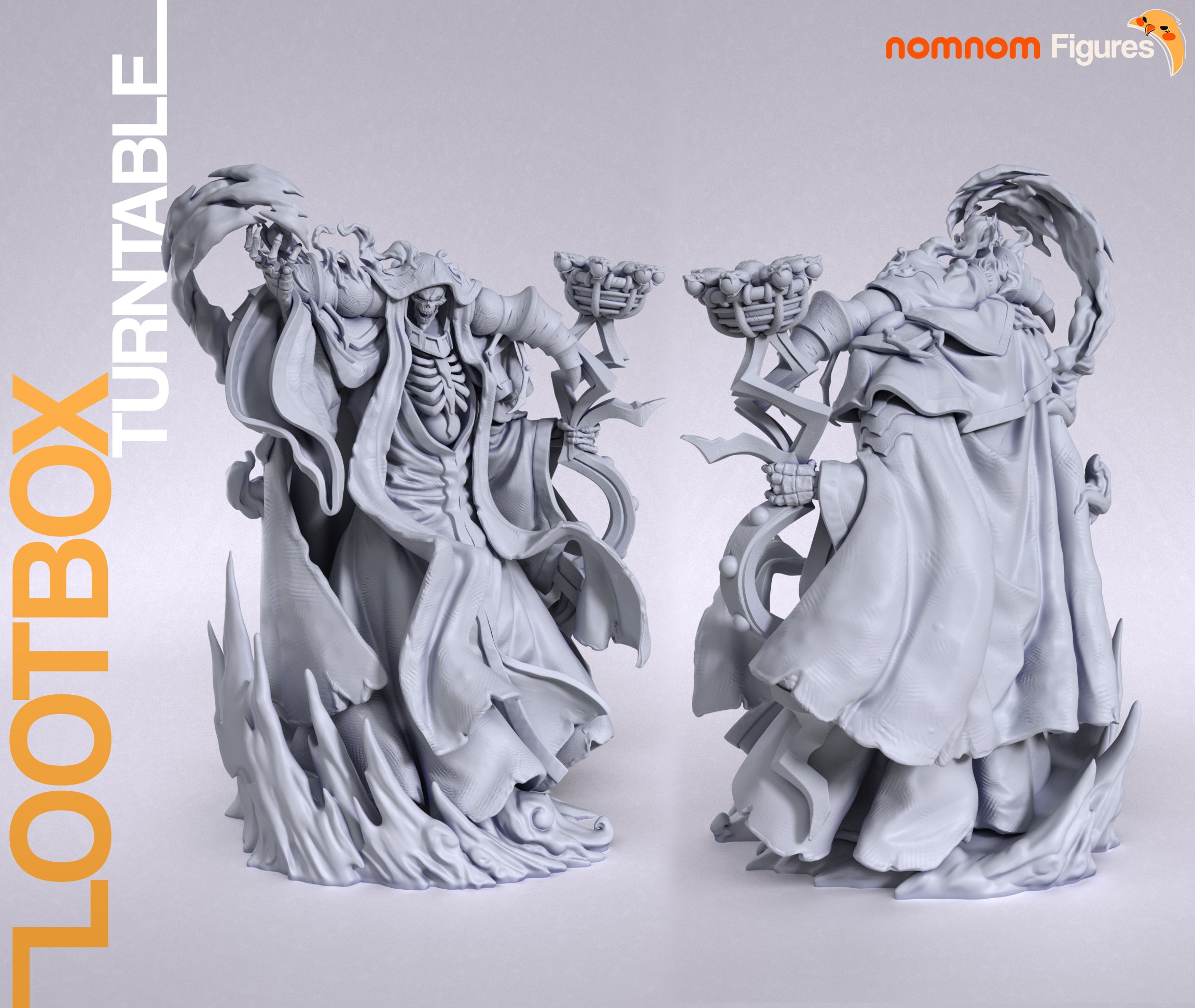 Void Flame Sovereign | 1/10 Unpainted Resin Kit Model