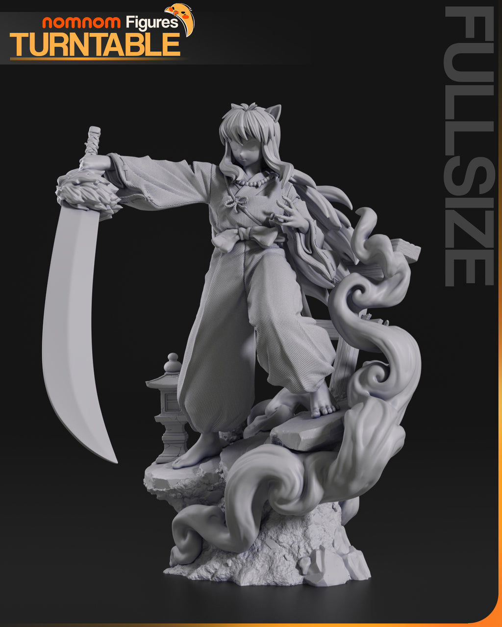 Shadowtail Blade Guardian | 1/10 Unpainted Resin Kit Model