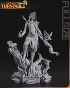 Veilwood Shadow Ranger | 1/10 Unpainted Resin Kit Model