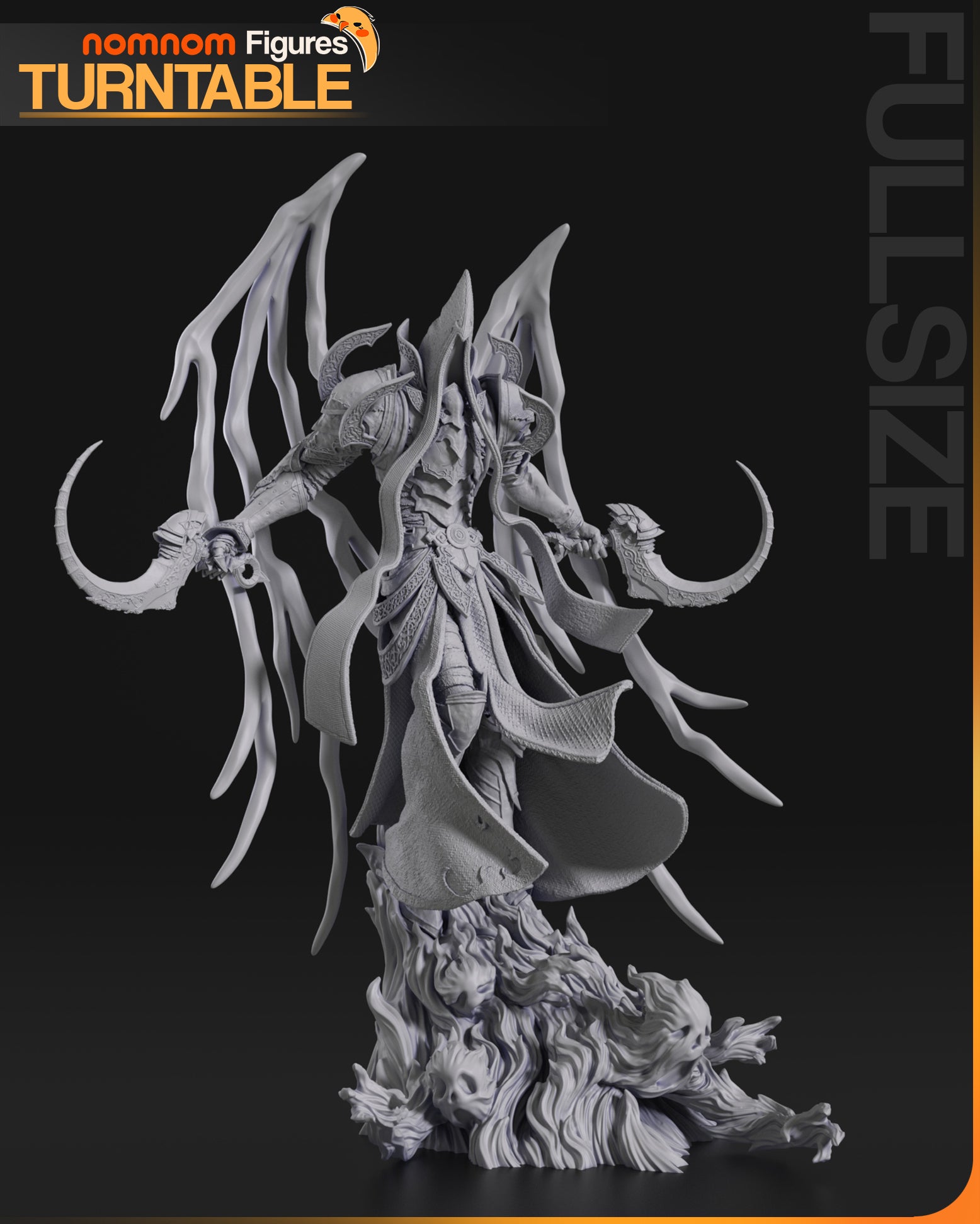 Ethereal Scythe Warden | 1/10 Unpainted Resin Kit
