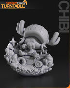 Cottoncloud Reindeer Healer | Chibi Unpainted Resin Kit Model