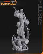 Vigilant Ronin Sentinel | 1/10 & Bust Unpainted Resin Kit Model