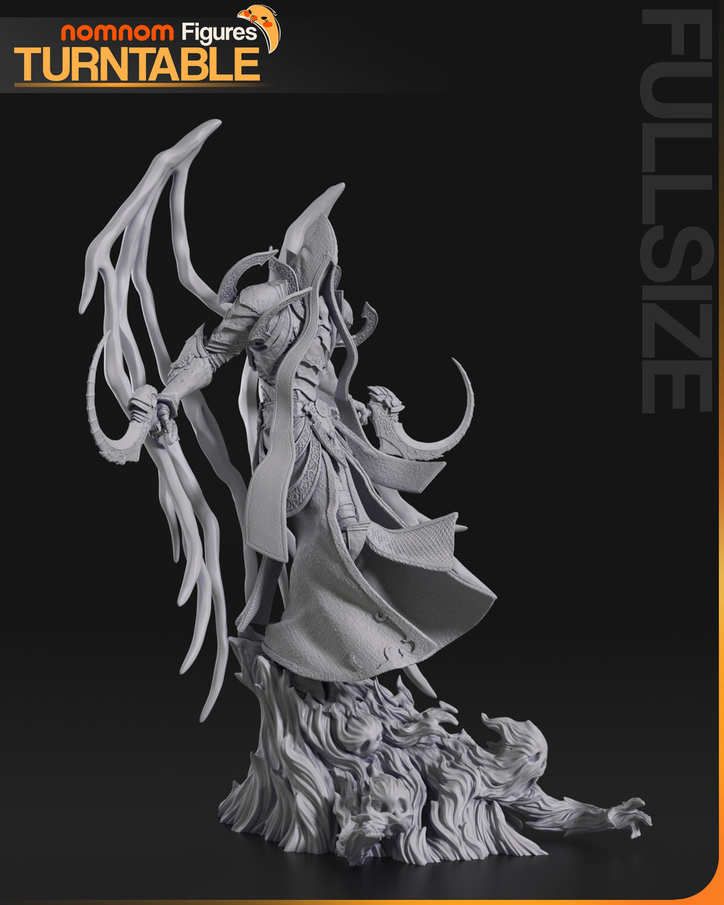 Ethereal Scythe Warden | 1/10 Unpainted Resin Kit