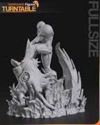 Abyssal Biomech Slayer | 1/10 Unpainted Resin Kit Model