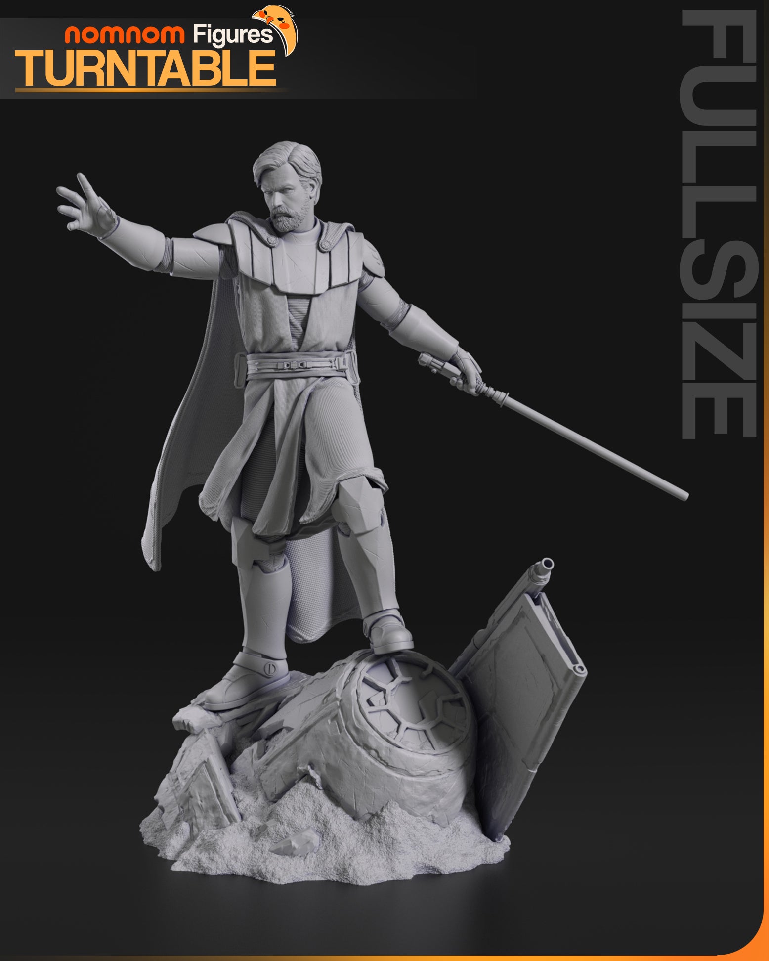 Valor Blade Guardian | 1/10 & Bust Unpainted Resin Kit Model