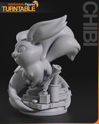 Aether Fluff Sage | Chibi 85mm Unpainted Resin Kit Model