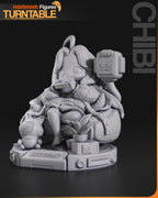 Starlit Console Maiden | Chibi Unpainted Resin Kit Model