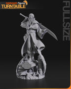 Vigilant Ronin Sentinel | 1/10 & Bust Unpainted Resin Kit Model