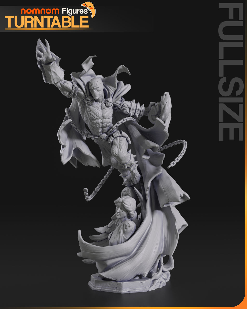 Abyssal Chains Warden | 1/10 Unpainted Resin Kit Model