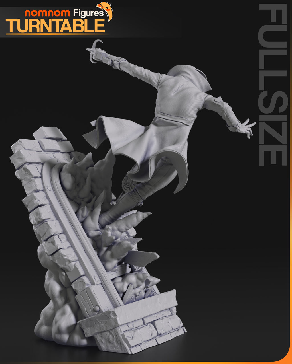 Veilbreaker Marauder | 1/10 & 75mm Unpainted Resin Kit Model