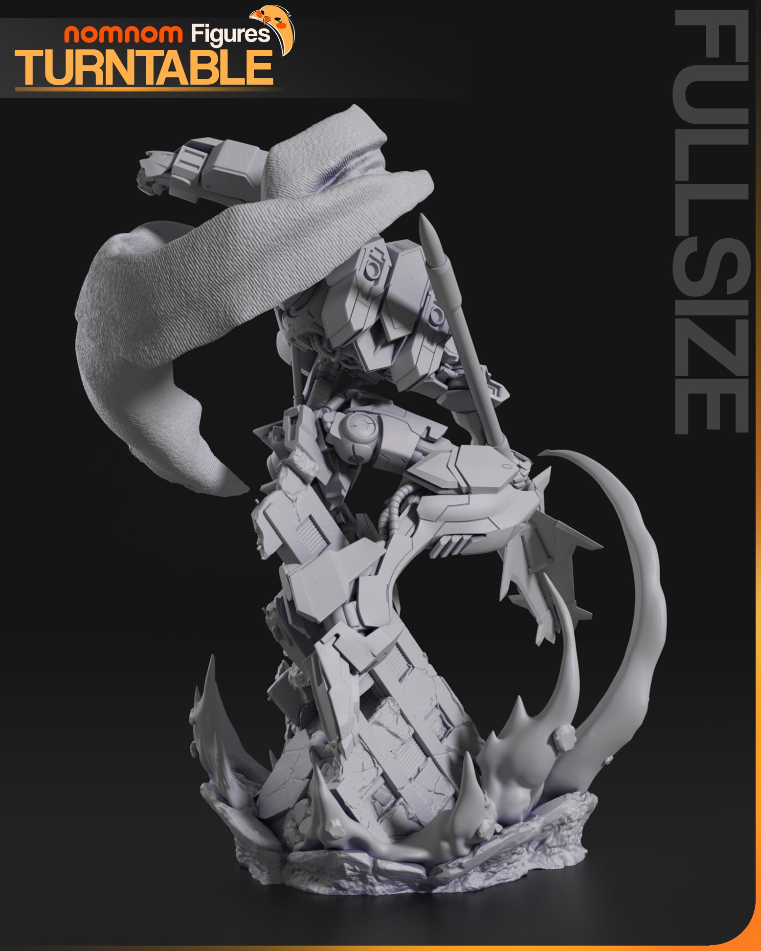 Aetherforge Vanguard | 1/10 Unpainted Resin Kit Model