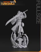 Vigilant Ronin Sentinel | 1/10 & Bust Unpainted Resin Kit Model
