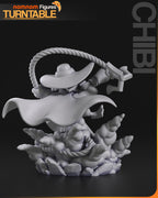 Shadowfeather Outlaw | Chibi Unpainted Resin Kit Model