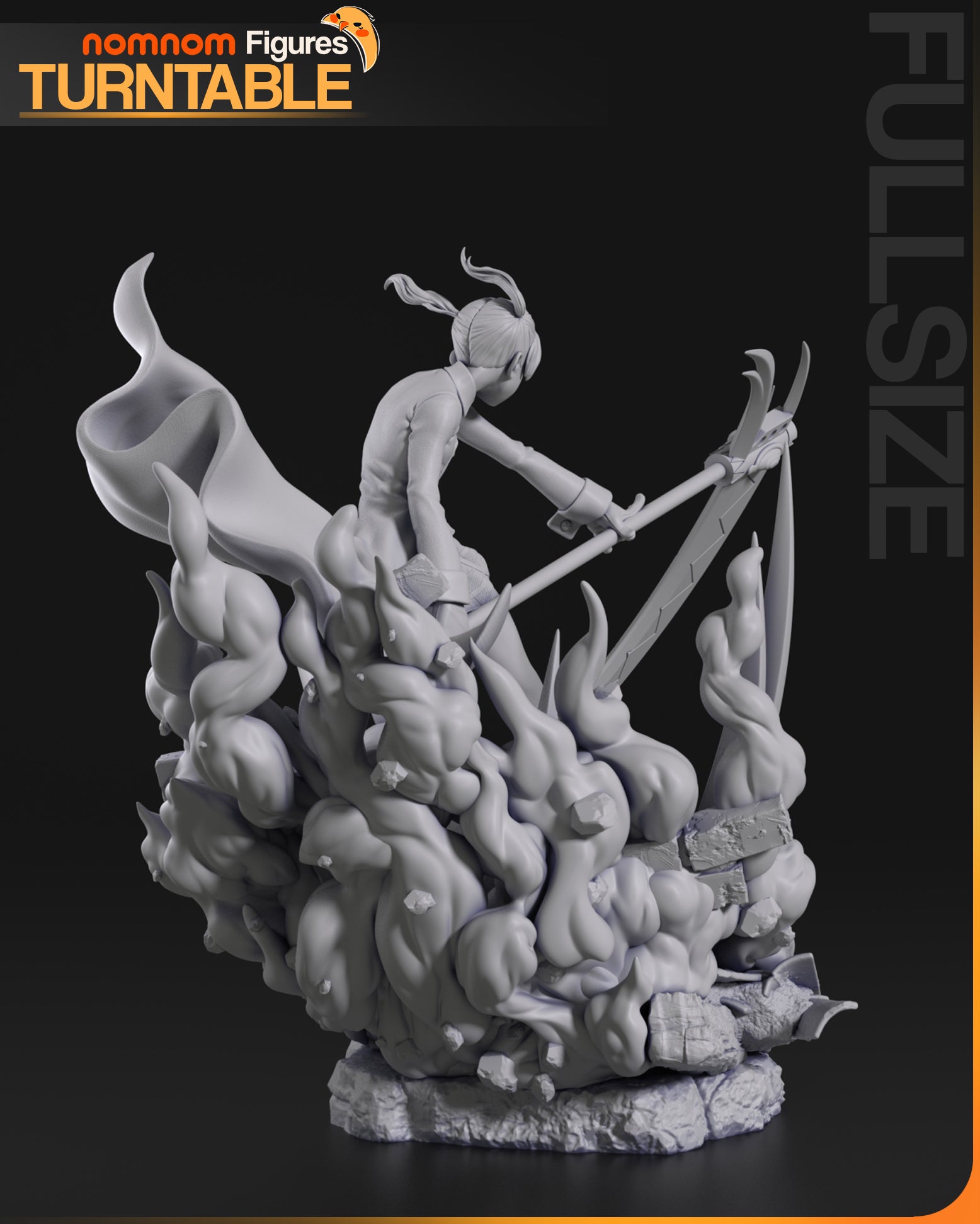 Chaos Scythe Battle Maiden | 1/10 Unpainted Resin Kit