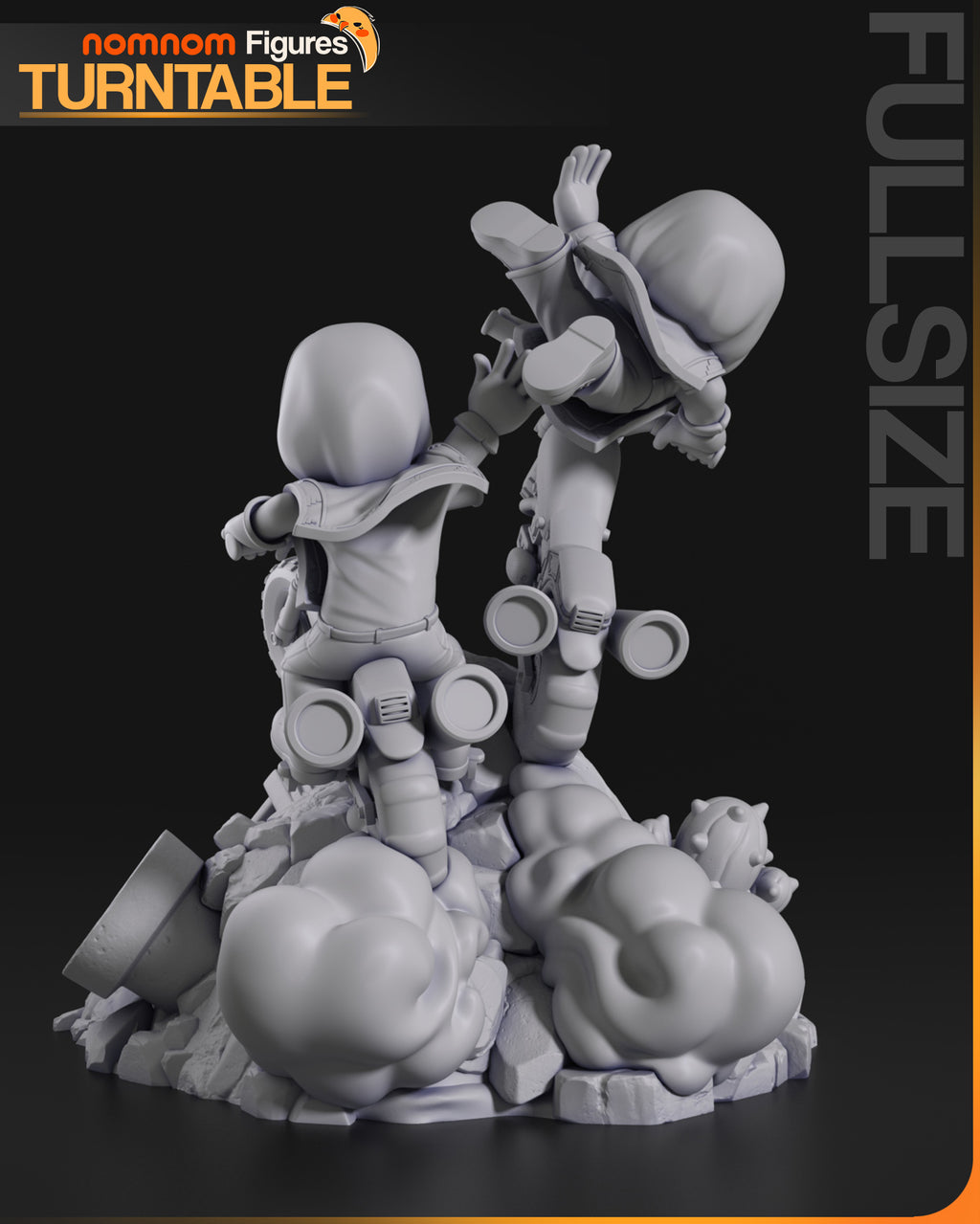 Astro Nomad Duo | 1/10 Unpainted Resin Kit Model
