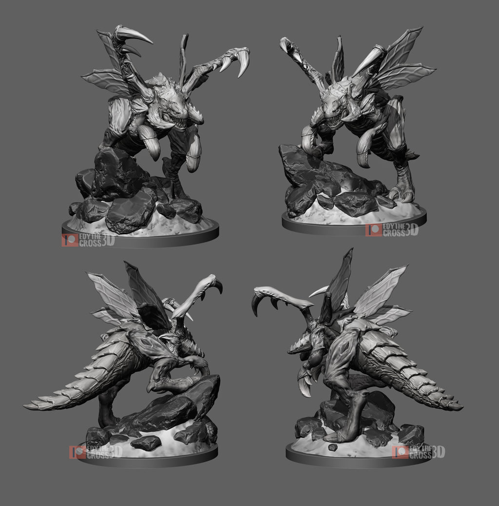Venomwing Ravager | 1/10 Unpainted Resin Kit Model