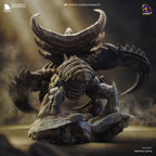Abyssal Horned Leviathan | 1/8 Unpainted Resin Kit Model