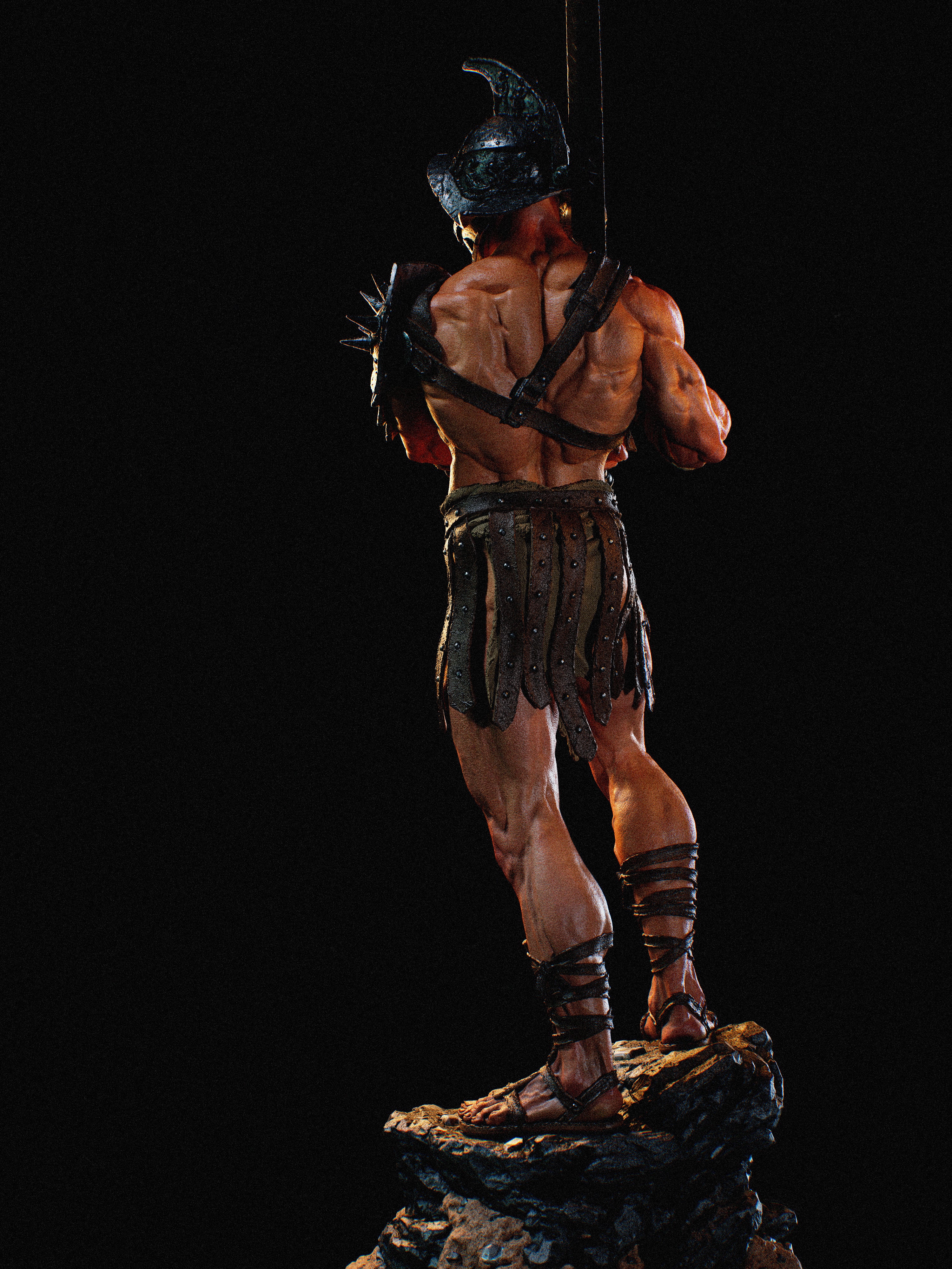Ironfist Battle Warden | 1/6 Unpainted Resin Kit Model