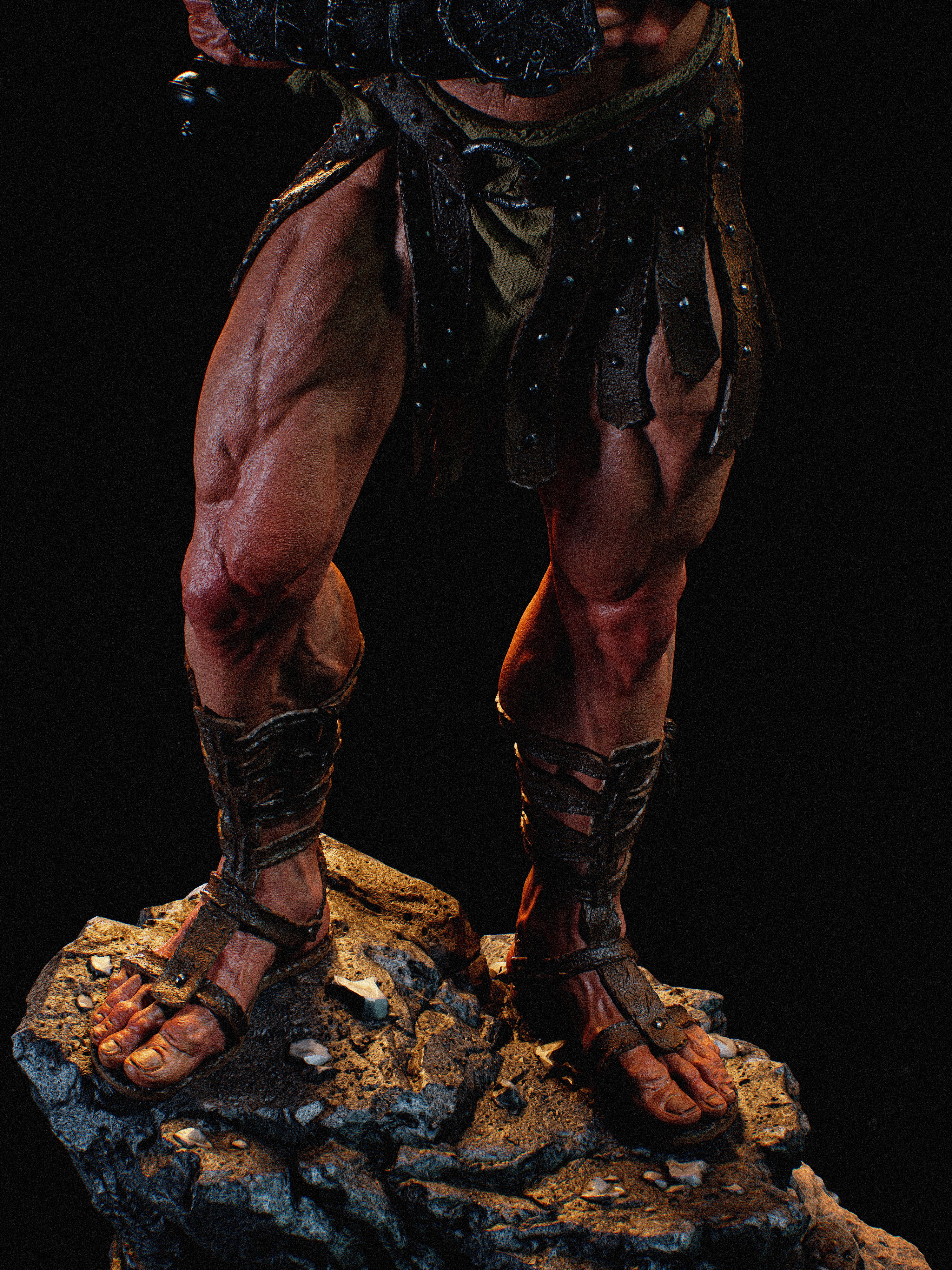 Ironfist Battle Warden | 1/6 Unpainted Resin Kit Model