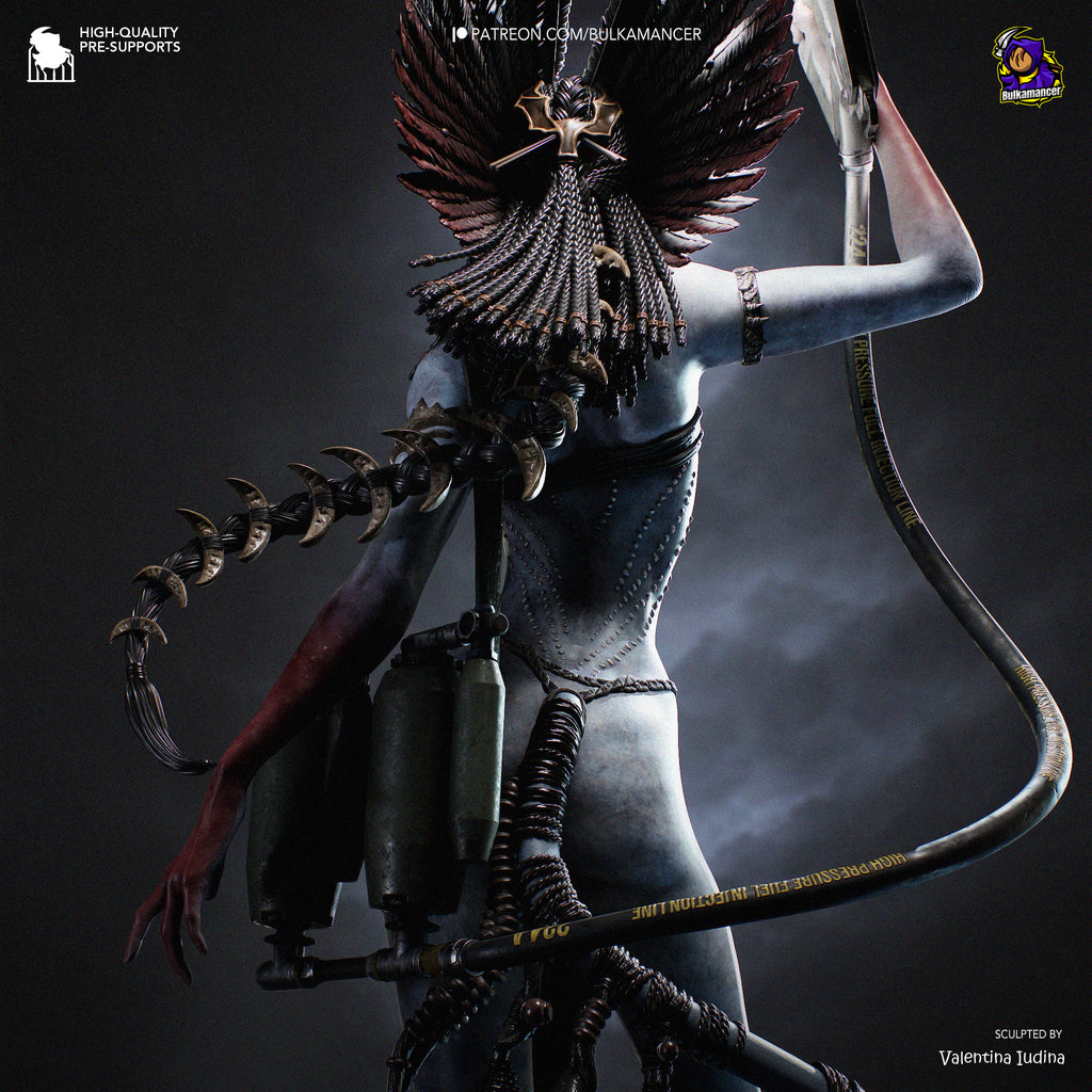 Eclipse Bone Huntress | 1/8 Unpainted Resin Kit Model