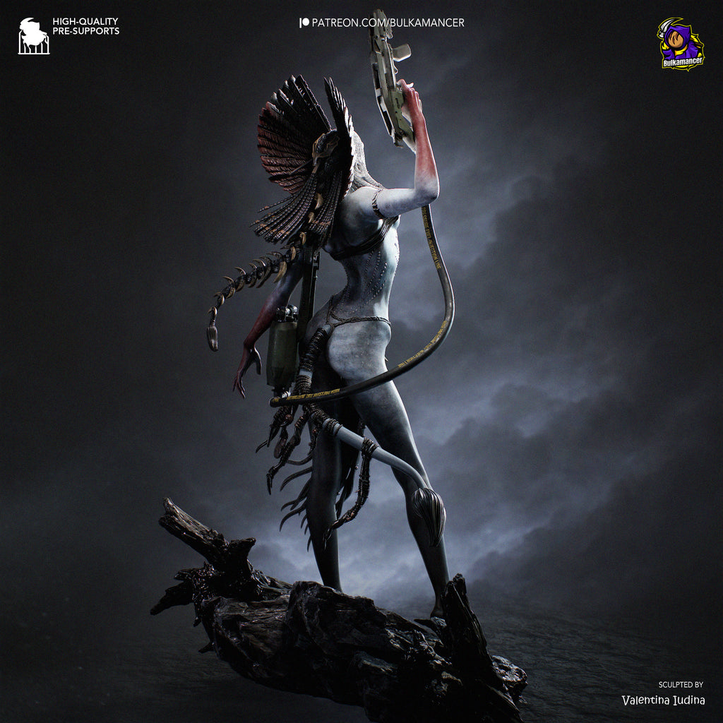 Eclipse Bone Huntress | 1/8 Unpainted Resin Kit Model