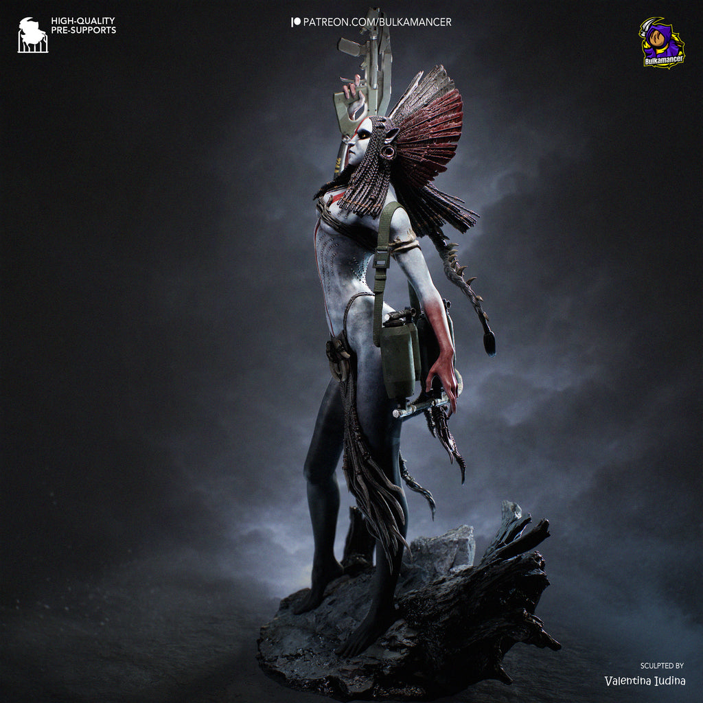 Eclipse Bone Huntress | 1/8 Unpainted Resin Kit Model