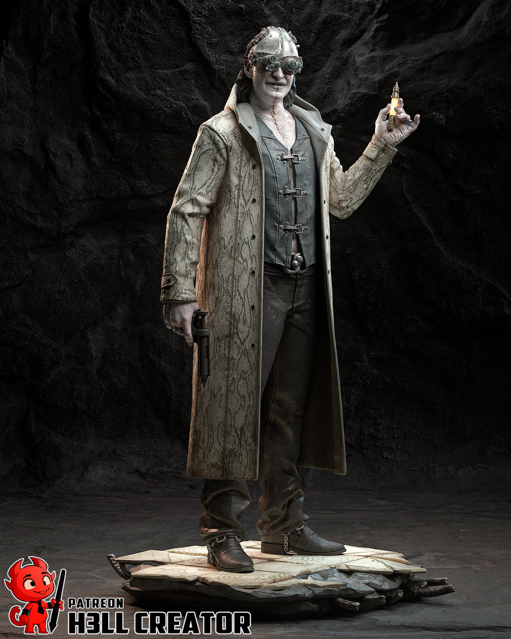 Gloomforge Artificer | 1/10 Unpainted Resin Kit Model