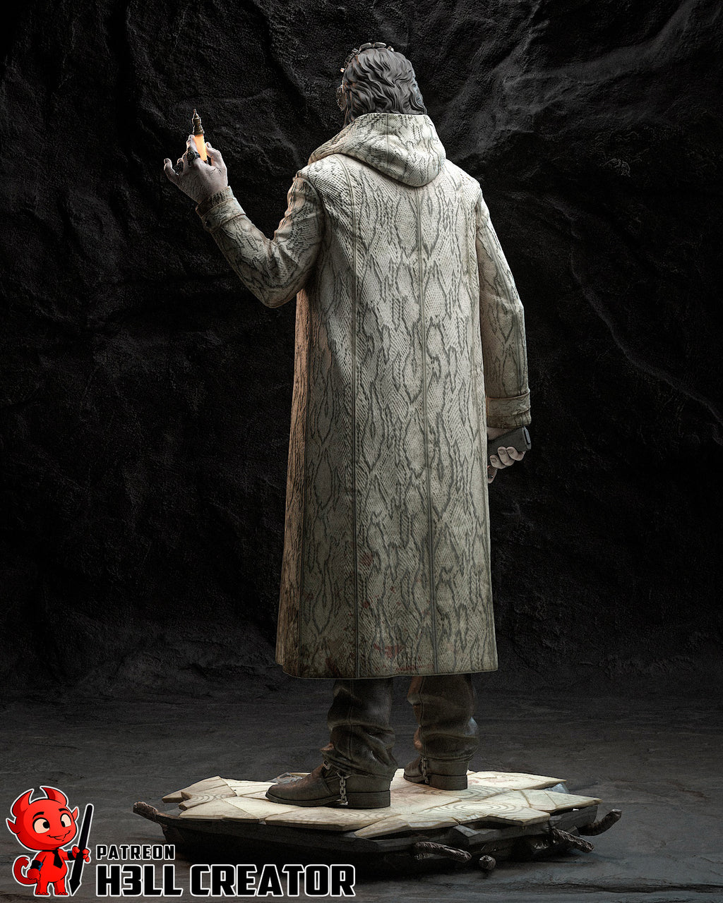 Gloomforge Artificer | 1/10 Unpainted Resin Kit Model