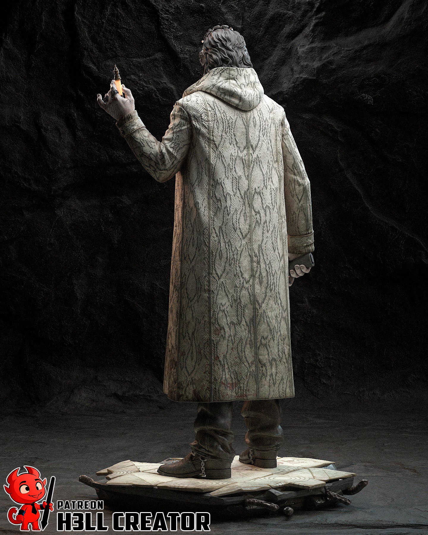 Gloomforge Artificer | 1/10 Unpainted Resin Kit Model