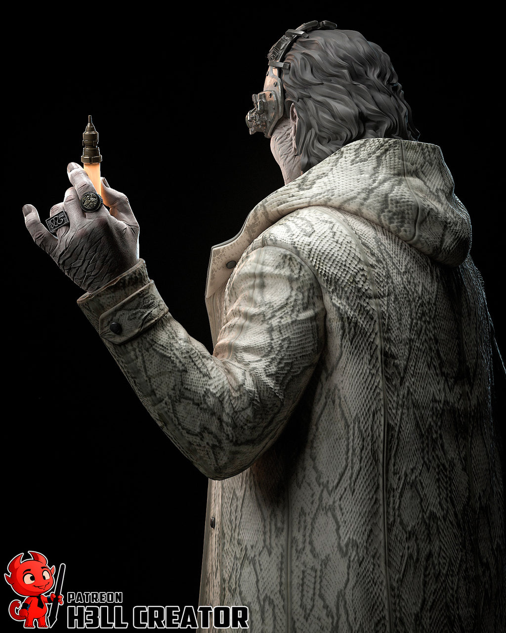Gloomforge Artificer | 1/10 Unpainted Resin Kit Model