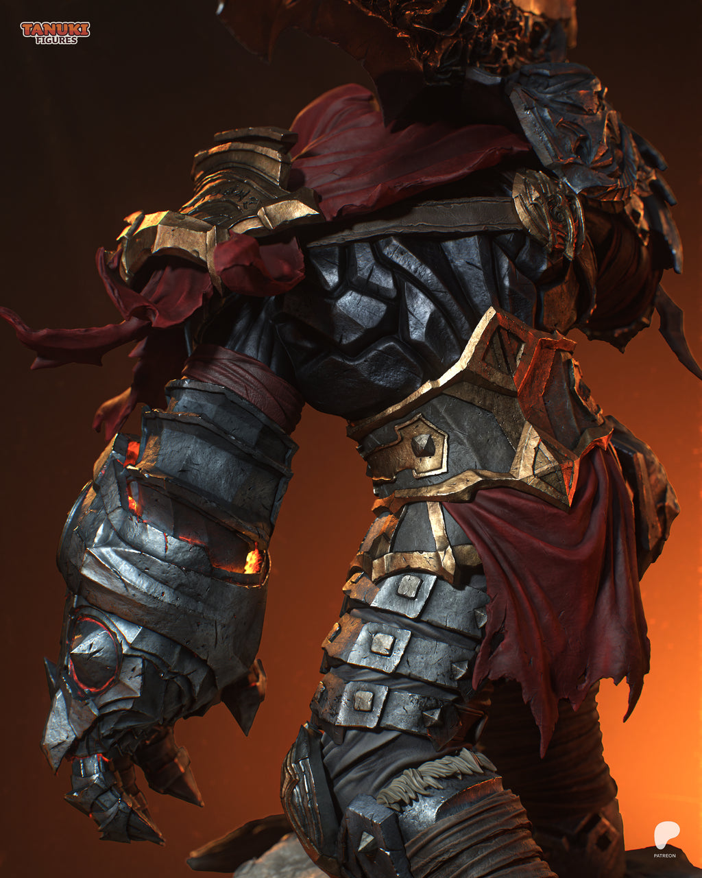 Crimson Void Conqueror | 1/6 Unpainted Resin Kit Model