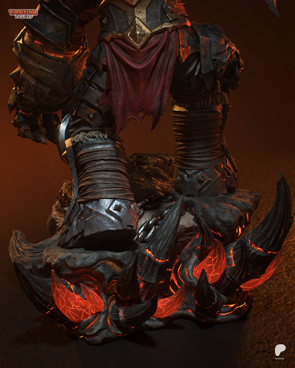 Crimson Void Conqueror | 1/6 Unpainted Resin Kit Model
