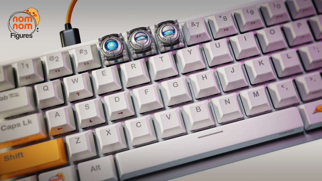 Luminary Core Sentinel | Keyboard Keycap Unpainted Resin Kit Model