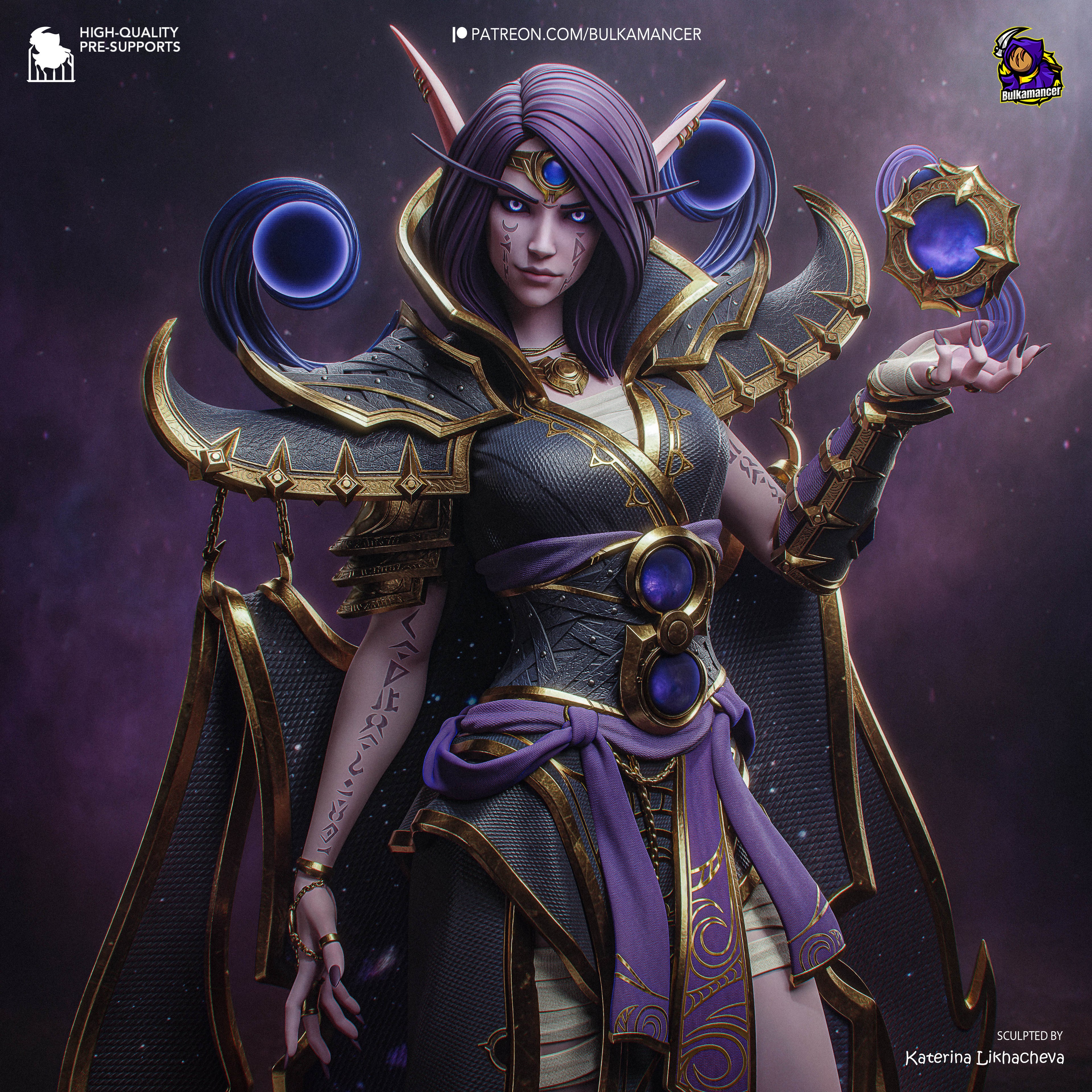 Voidweaver Eclipse Matriarch | 1/8 Unpainted Resin Kit Model