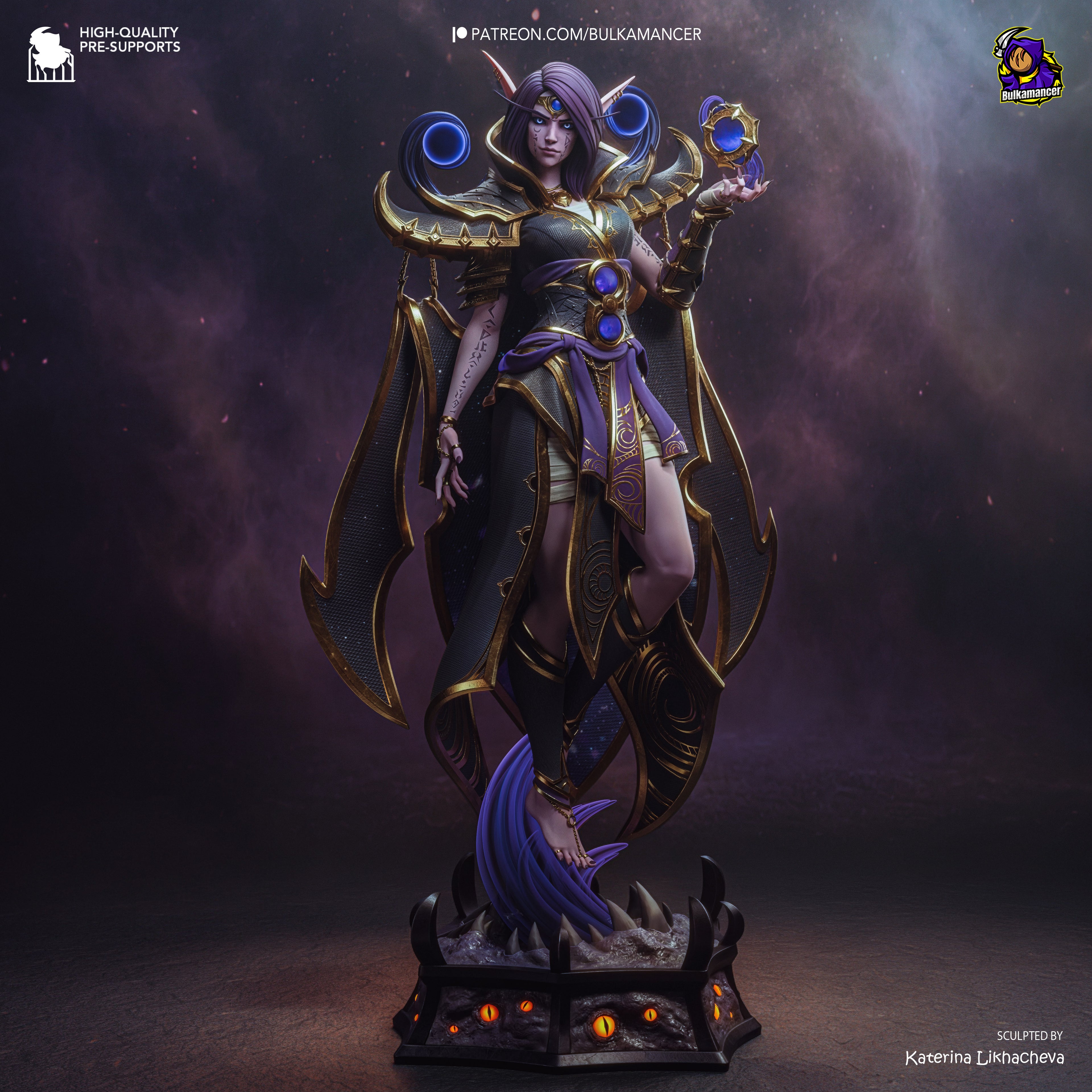 Voidweaver Eclipse Matriarch | 1/8 Unpainted Resin Kit Model