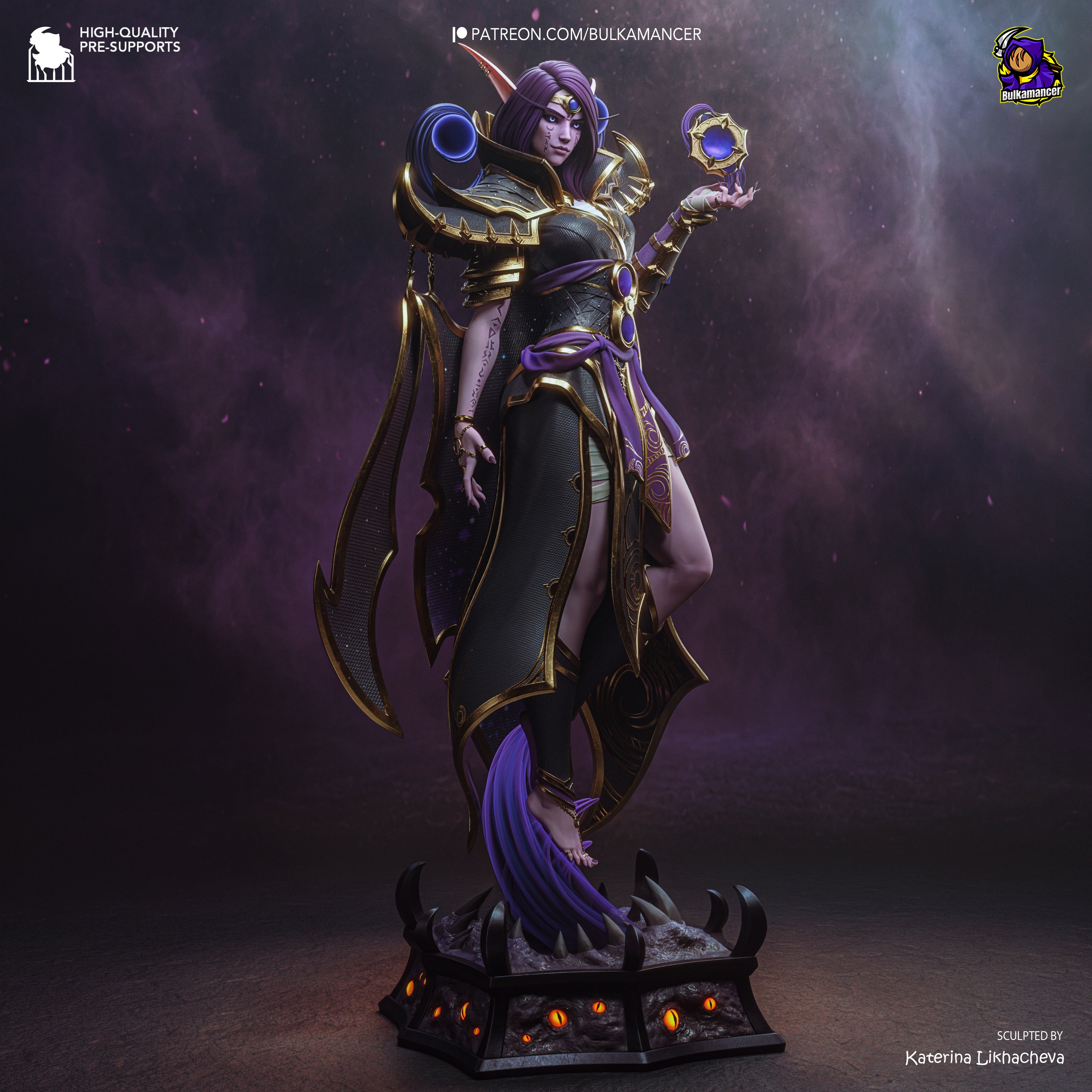 Voidweaver Eclipse Matriarch | 1/8 Unpainted Resin Kit Model