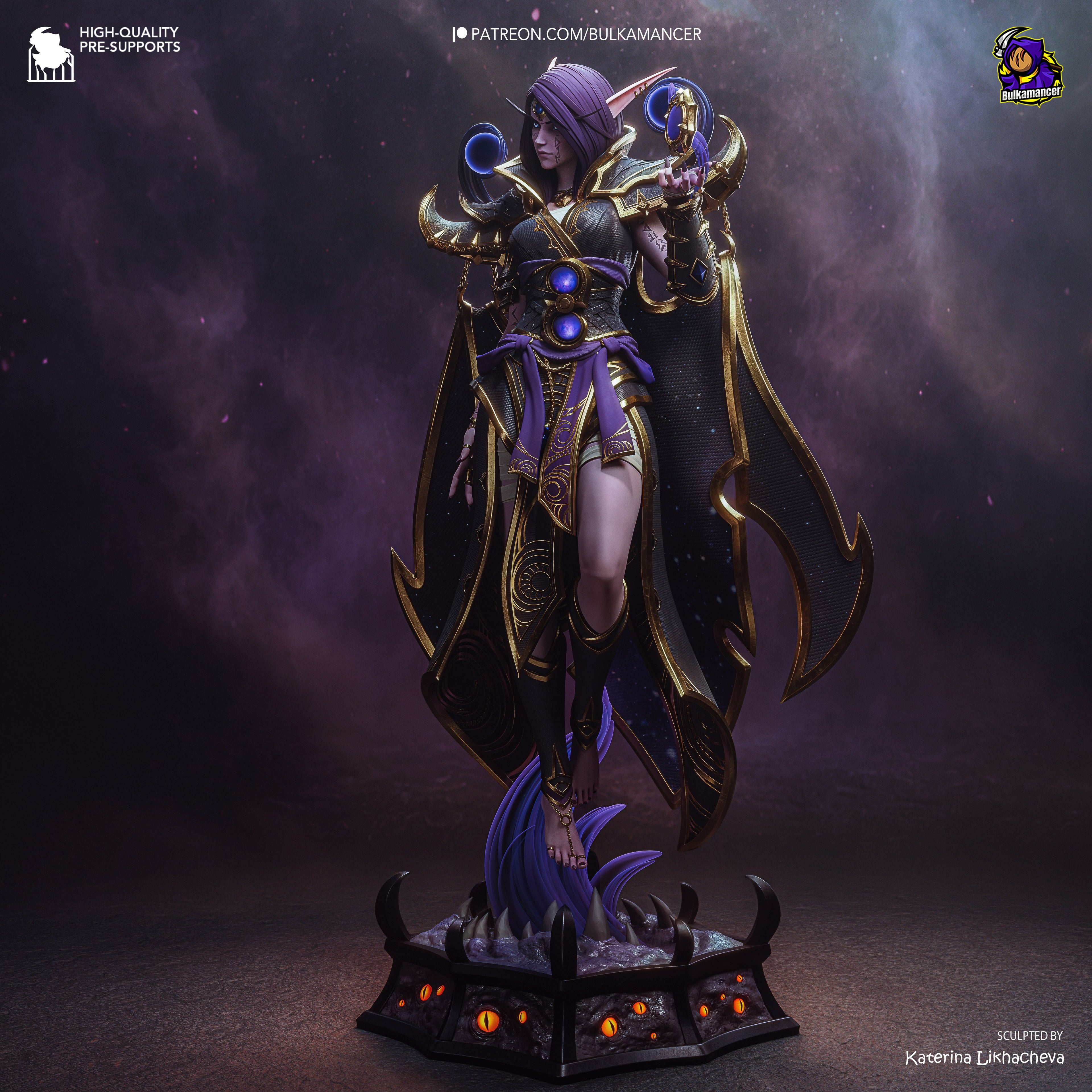 Voidweaver Eclipse Matriarch | 1/8 Unpainted Resin Kit Model