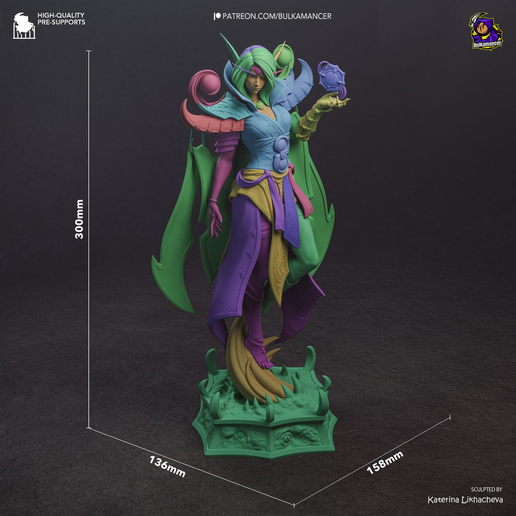 Voidweaver Eclipse Matriarch | 1/8 Unpainted Resin Kit Model