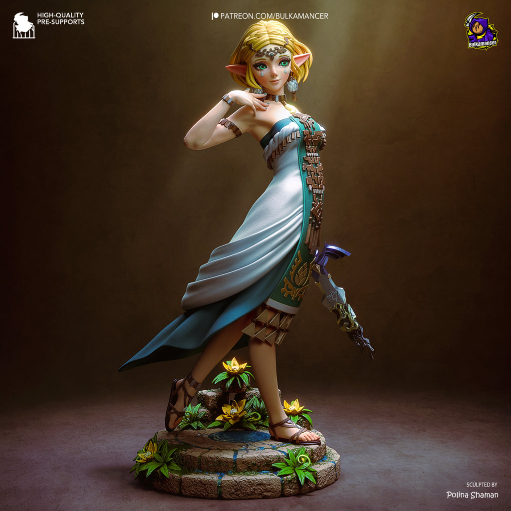 Luminous Spring Oracle | 1/8 Unpainted Resin Kit Model