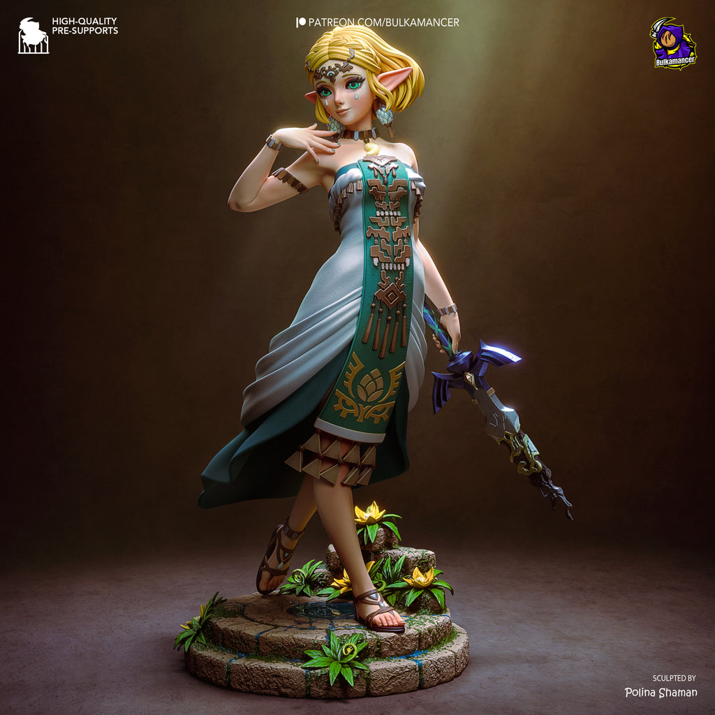 Luminous Spring Oracle | 1/8 Unpainted Resin Kit Model