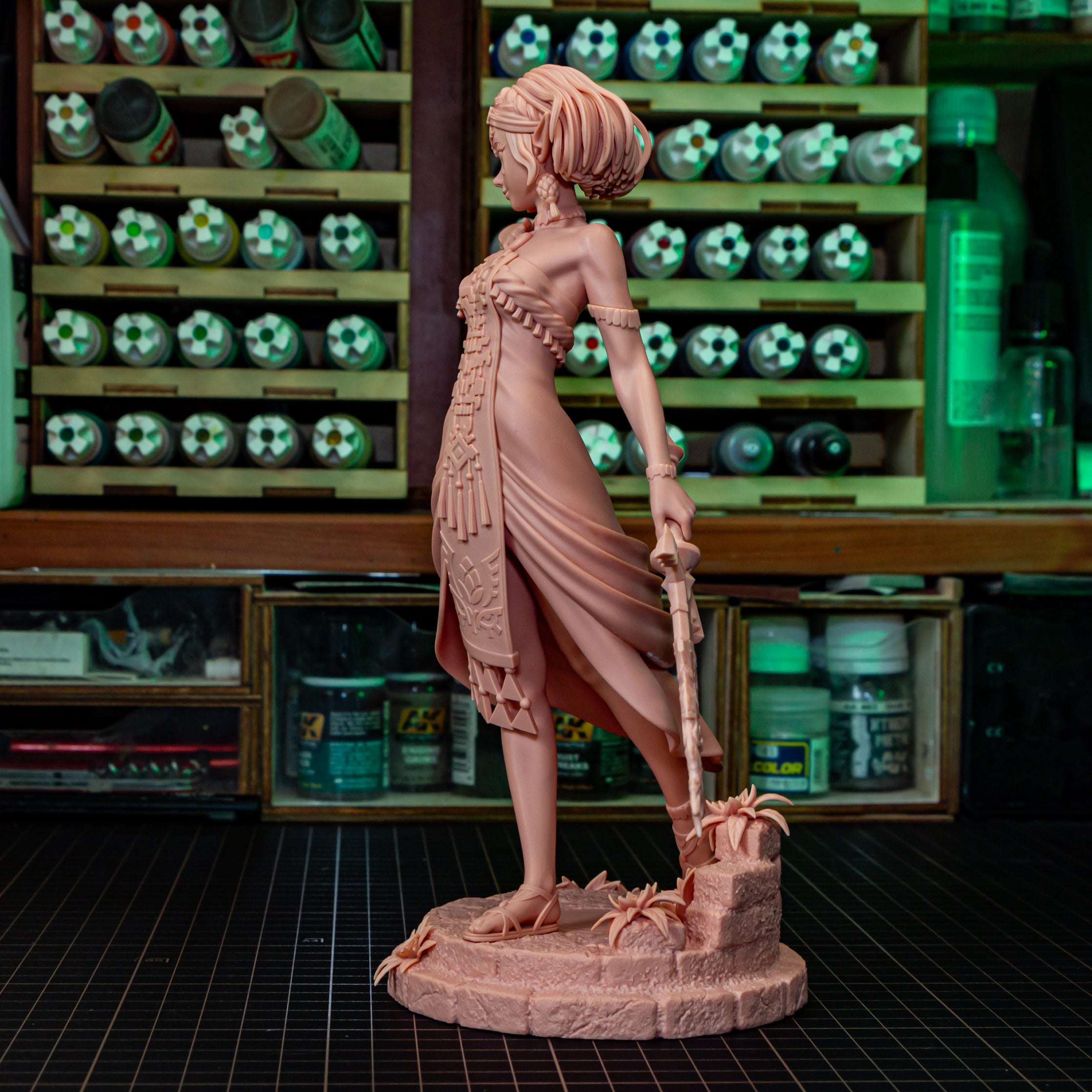 Luminous Spring Oracle | 1/8 Unpainted Resin Kit Model