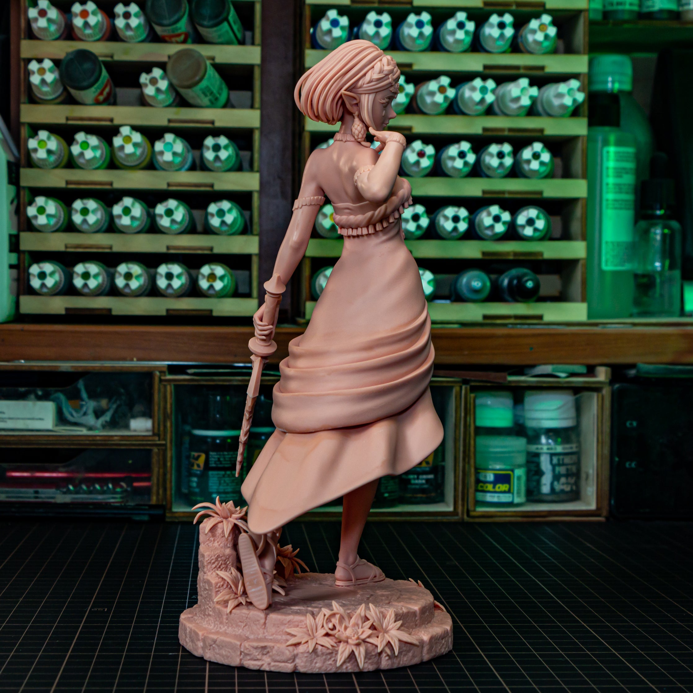 Luminous Spring Oracle | 1/8 Unpainted Resin Kit Model