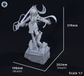 Lunar Veil Huntress | 1/7 Unpainted/Painted Resin Figure